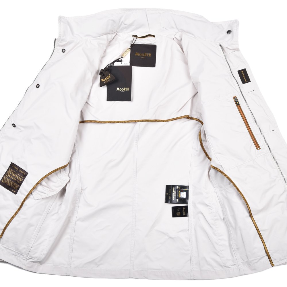 MOORER ムーレー PORTO-KM2 ポリエステル M65型 ジャケット IVORY