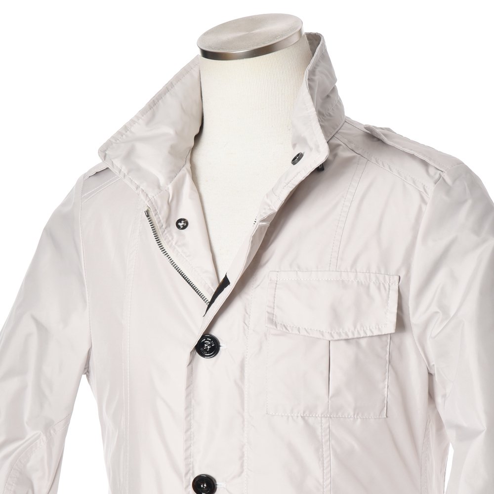 MOORER ムーレー PORTO-KM2 ポリエステル M65型 ジャケット IVORY