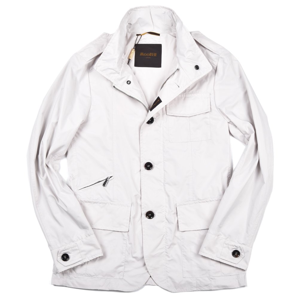 MOORER ムーレー PORTO-KM2 ポリエステル M65型 ジャケット IVORY