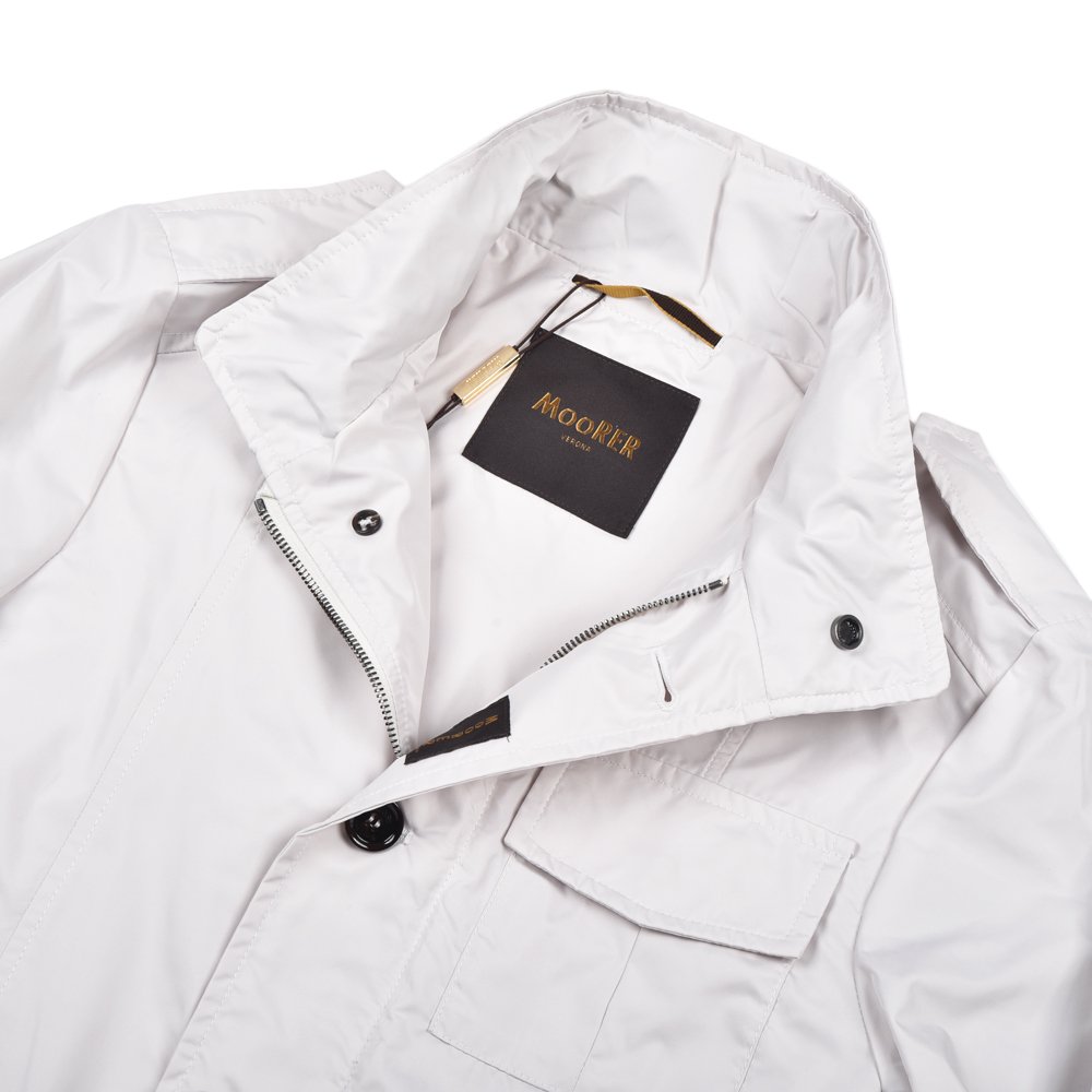 MOORER ムーレー PORTO-KM2 ポリエステル M65型 ジャケット IVORY