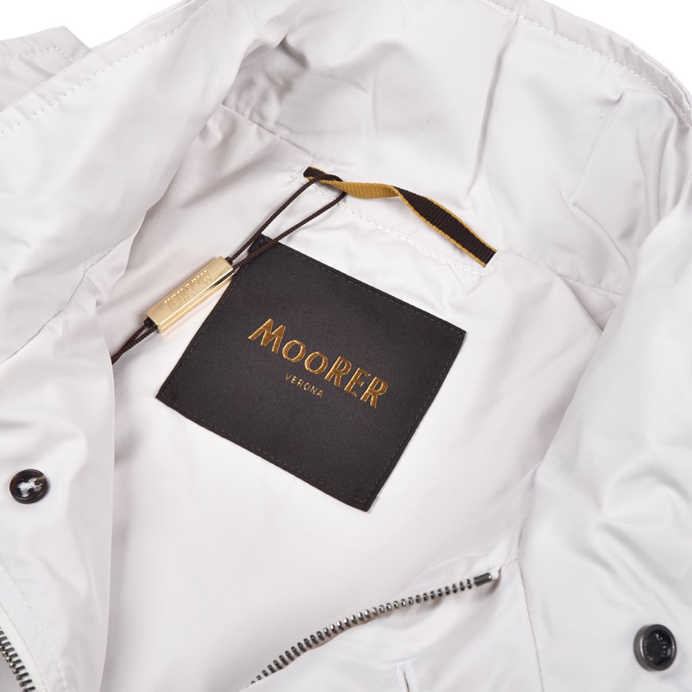 MOORER ムーレー PORTO-KM2 ポリエステル M65型 ジャケット IVORY