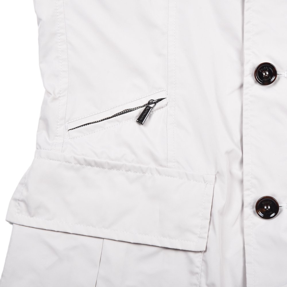 MOORER ムーレー PORTO-KM2 ポリエステル M65型 ジャケット IVORY
