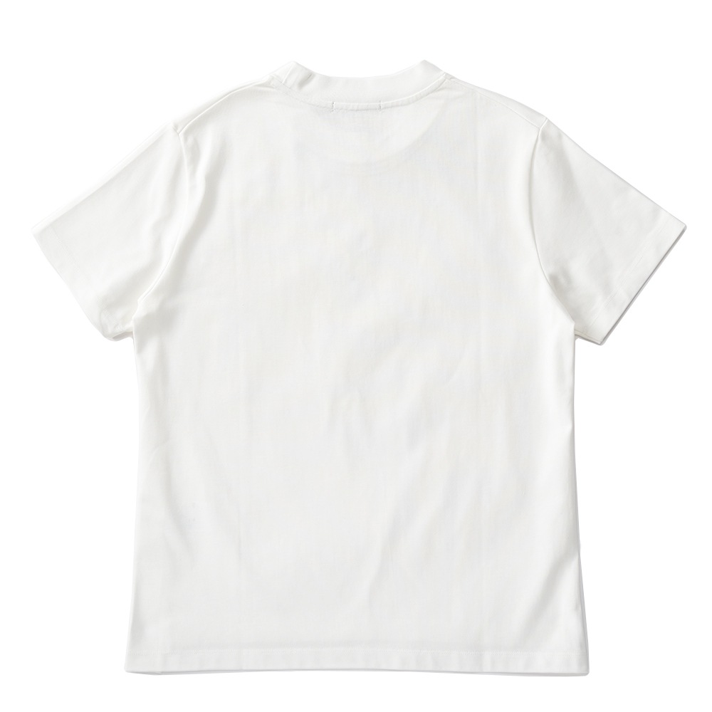 REVENIR リブニール SUVIN GIZA CREW NECK S/S クルーネックTシャツ WHITE