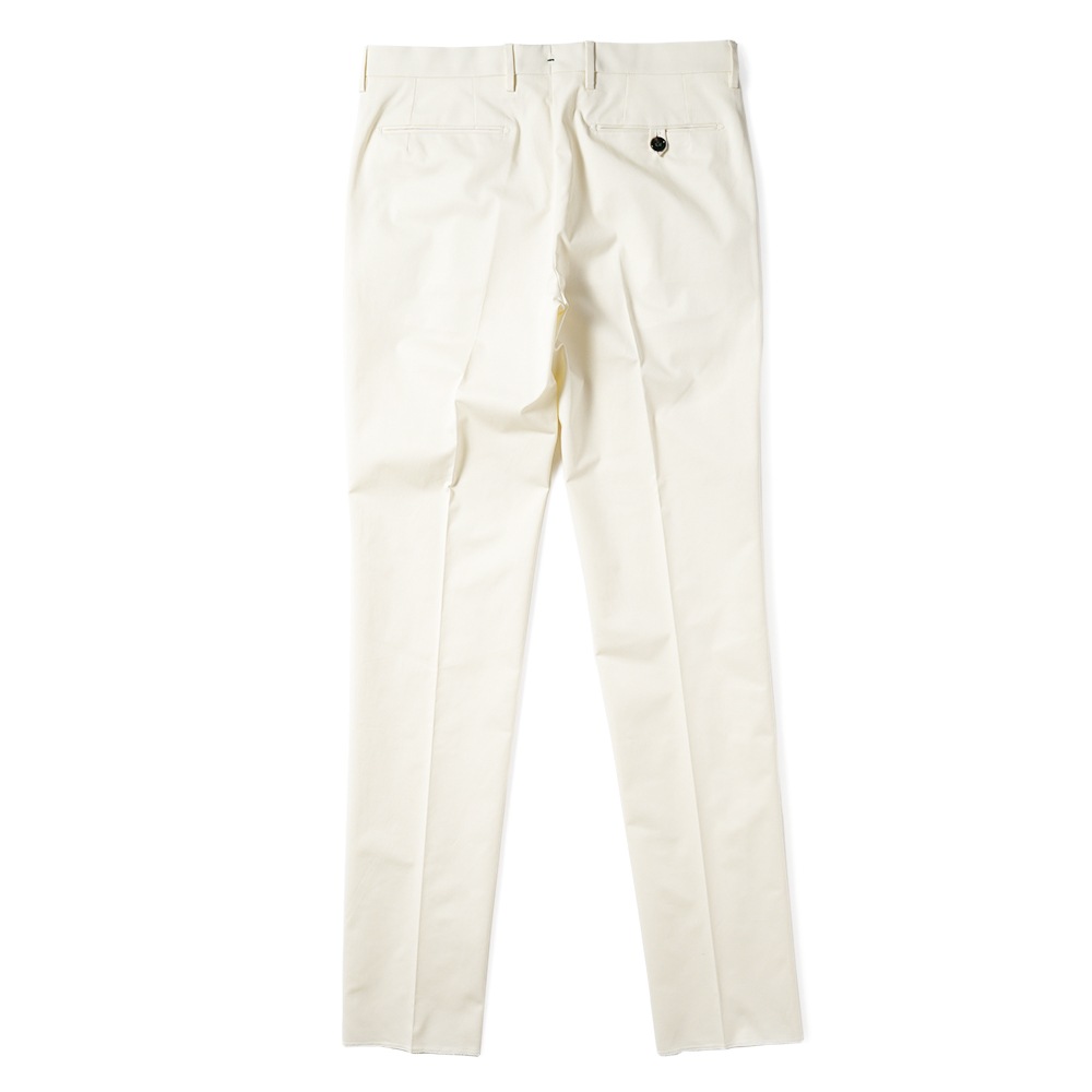 BERWICH ベルウィッチ JMORELLO-1P-CK1790X ストレッチコットンツイル 1プリーツ パンツ OFF WHITE
