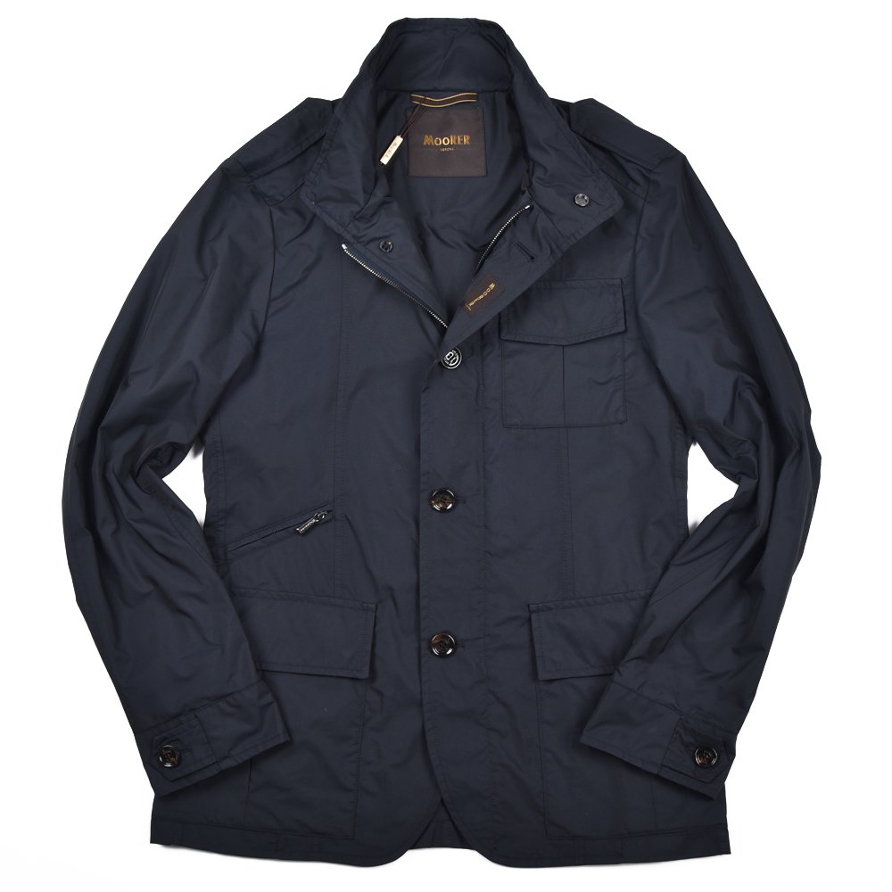 MOORER ムーレー PORTO-KM2 ポリエステル M65型 ジャケット D.NAVY