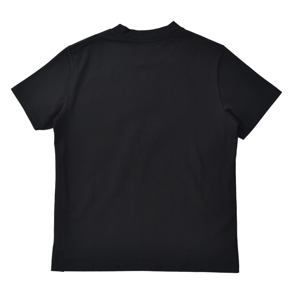 REVENIR リブニール SUVIN GIZA CREW NECK S/S クルーネックTシャツ BLACK