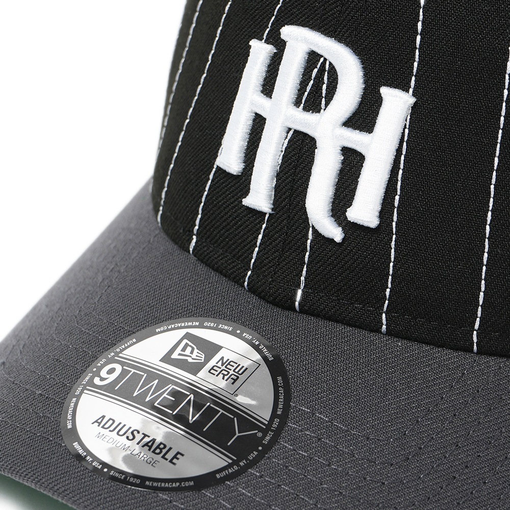 HOLLYWOOD RANCH MARKET ハリウッドランチマーケット NEW ERA・HRM 9TWENTY レイヤーHR 2トーン ベースボールキャップ 1017894 BLACK