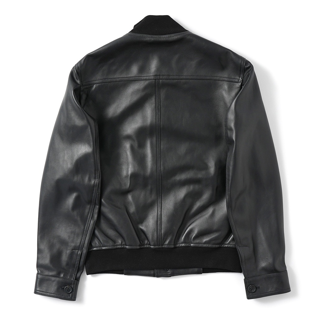 EMMETI エンメティ GUS LANA SP PLONGE ガス スペシャル プロンジェレザー A-1型 ブルゾン BLACK
