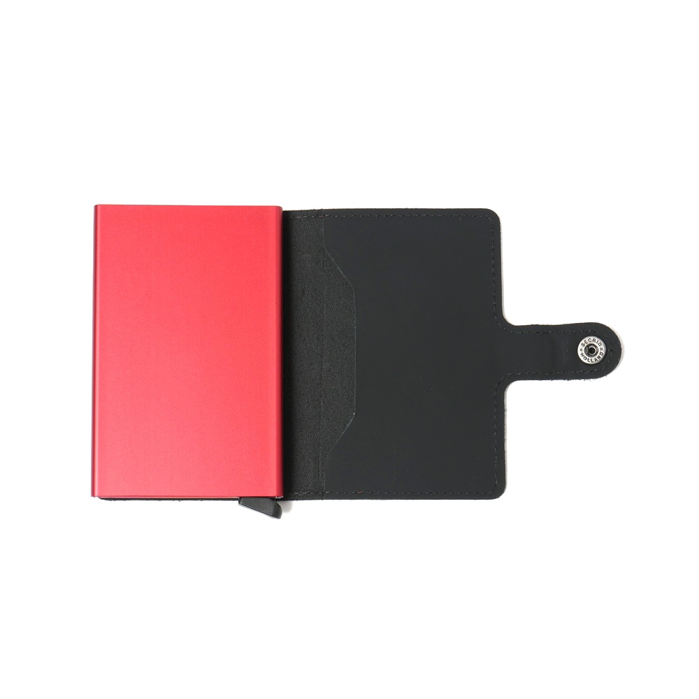 SECRID セクリッド MINIWALLET MATTE ミニウォレット BLACK/RED