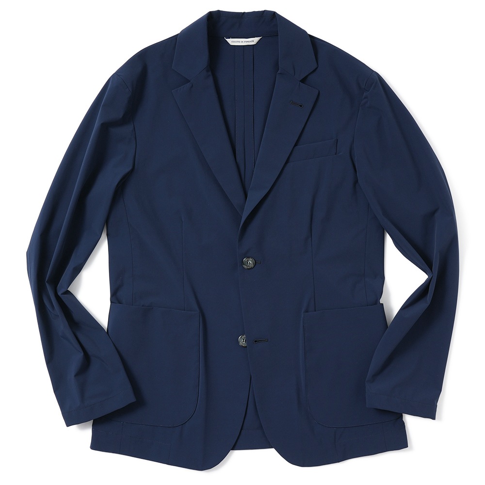 giab's ARCHIVIO ジャブスアルキヴィオ STROZZI A3710 ストロッツィ シャカヌメ 2B ジャケット NAVY