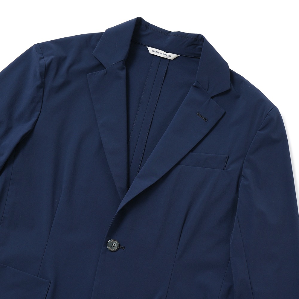 giab's ARCHIVIO ジャブスアルキヴィオ STROZZI A3710 ストロッツィ シャカヌメ 2B ジャケット NAVY