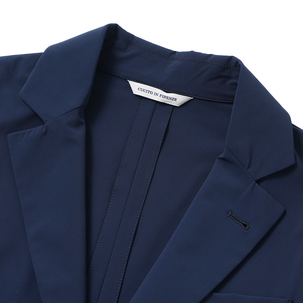 giab's ARCHIVIO ジャブスアルキヴィオ STROZZI A3710 ストロッツィ シャカヌメ 2B ジャケット NAVY