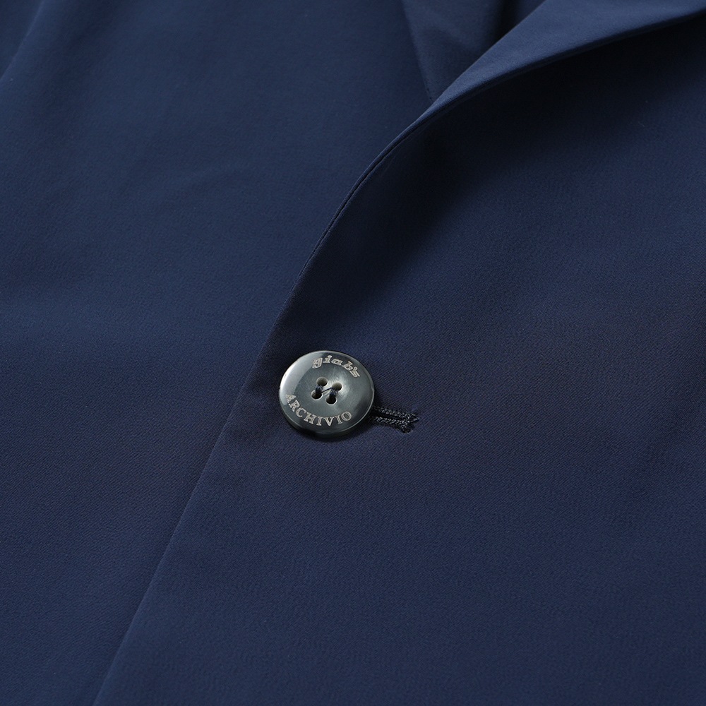 giab's ARCHIVIO ジャブスアルキヴィオ STROZZI A3710 ストロッツィ シャカヌメ 2B ジャケット NAVY