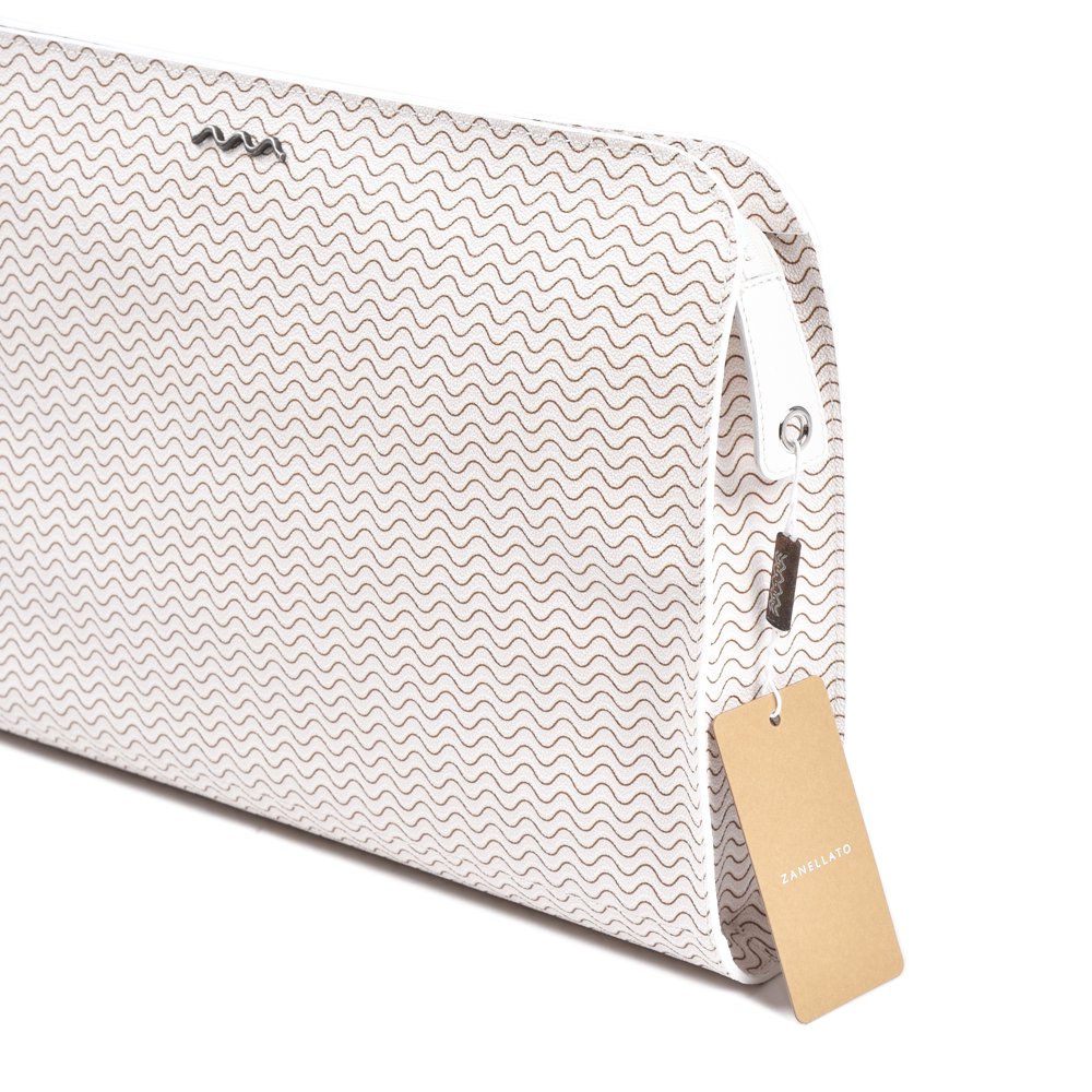 ZANELLATO ザネラート PORTA PC BLANDINE クラッチバッグ WHITE 【国内
