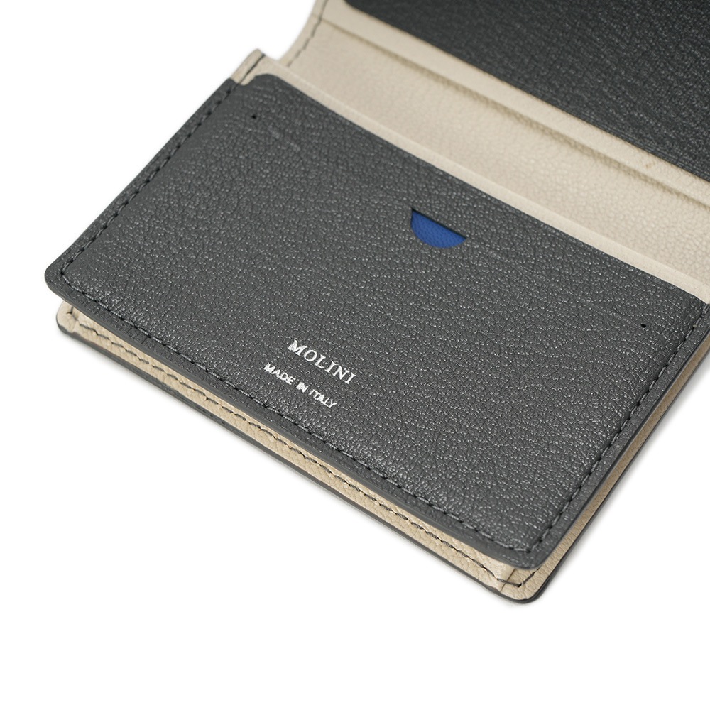 MOLINI モリニ Card Holder カードホルダー 名刺入れ CH1004 GRAY×OFF WHITE