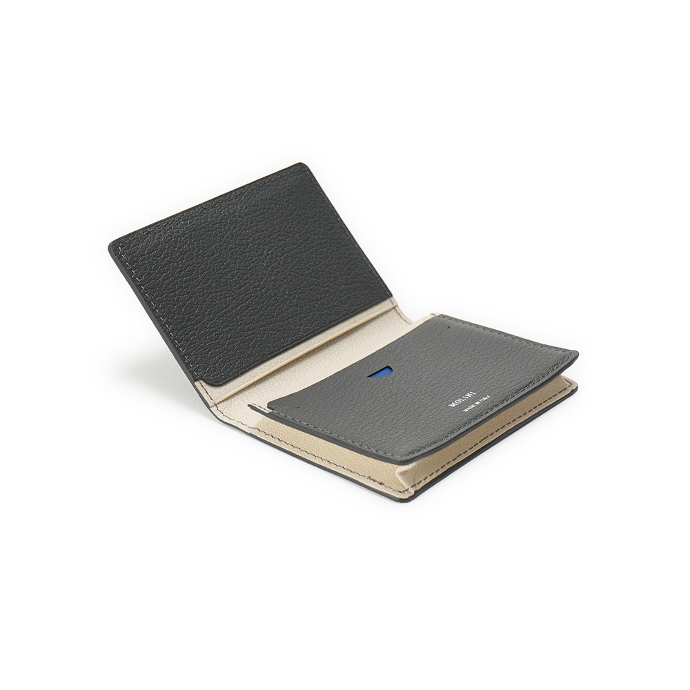 MOLINI モリニ Card Holder カードホルダー 名刺入れ CH1004 GRAY×OFF WHITE