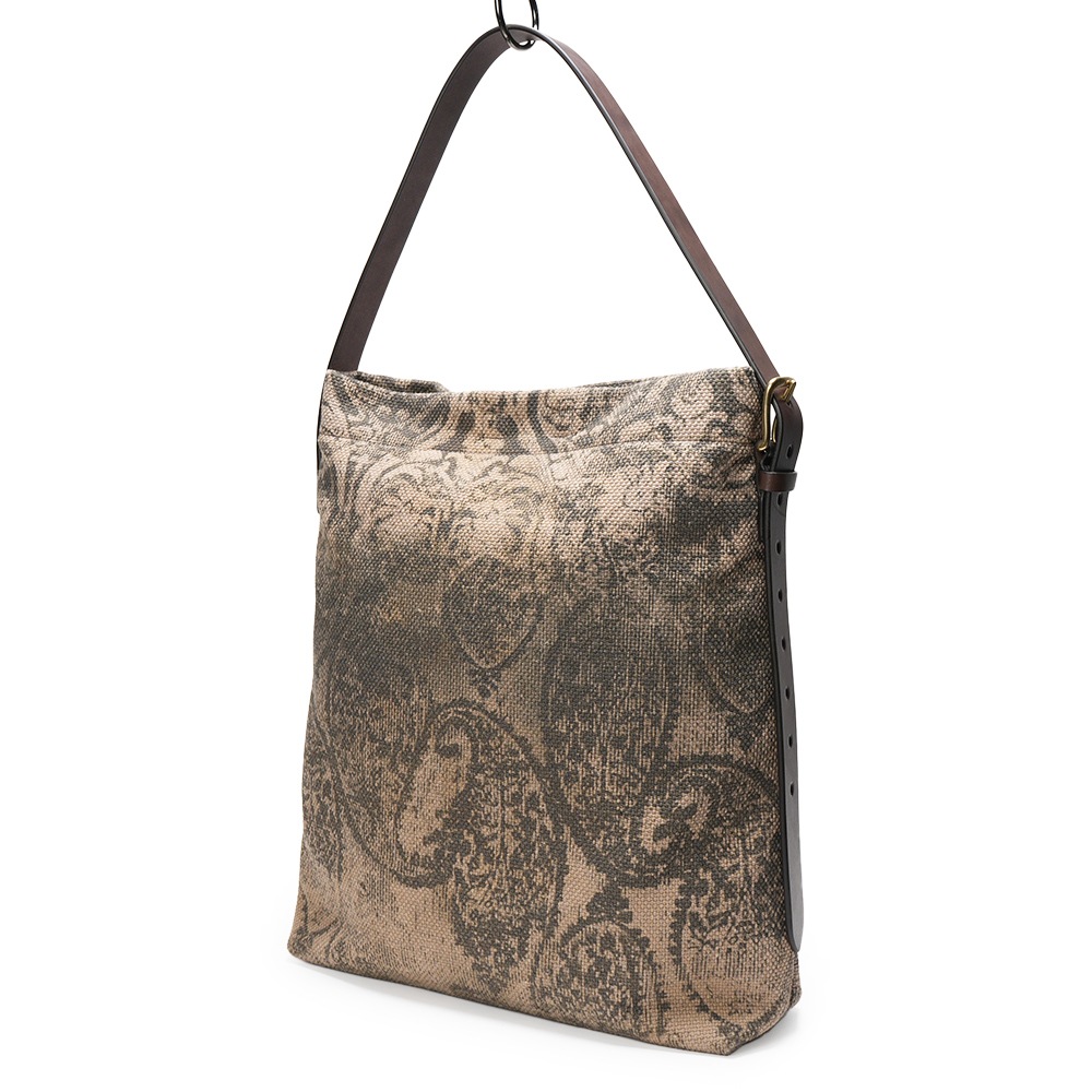Daniel&Bob ダニエル&ボブ CORIUM TOTE STAMP コリウム トート スタンプ BEIGE×GRAY