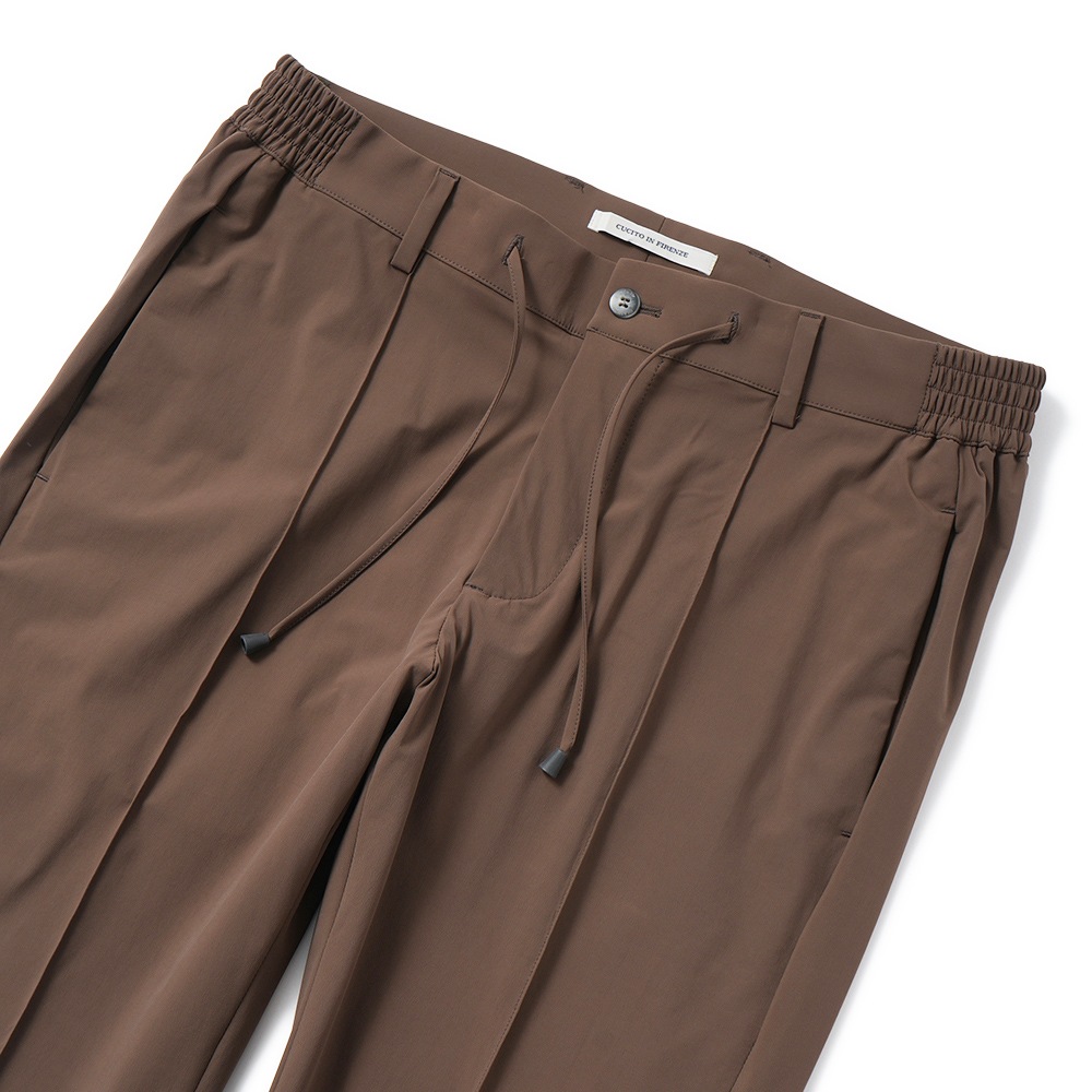 giab's ARCHIVIO ジャブスアルキヴィオ MASACCIO/M1 A3710 マサッチョ シャカヌメ ドローコードパンツ BROWN