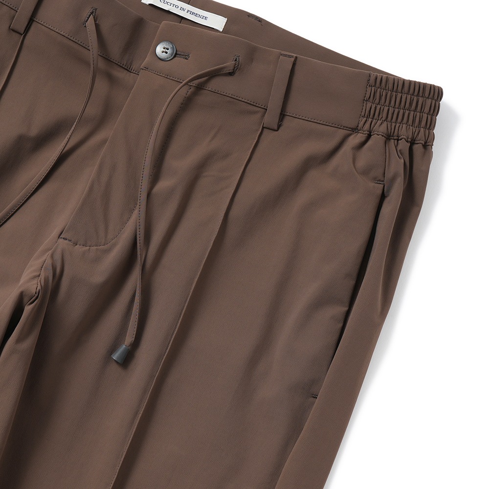 giab's ARCHIVIO ジャブスアルキヴィオ MASACCIO/M1 A3710 マサッチョ シャカヌメ ドローコードパンツ BROWN