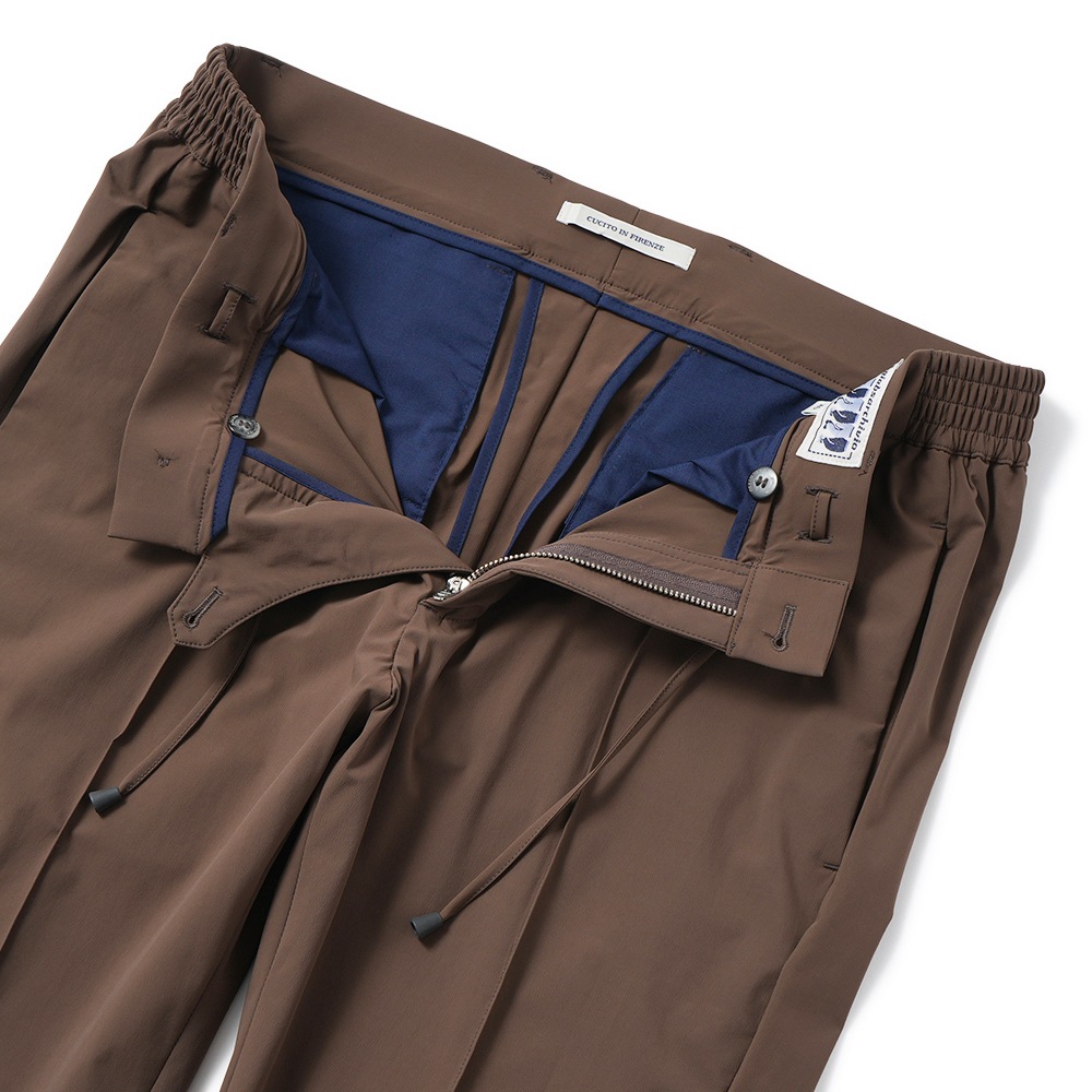 giab's ARCHIVIO ジャブスアルキヴィオ MASACCIO/M1 A3710 マサッチョ シャカヌメ ドローコードパンツ BROWN