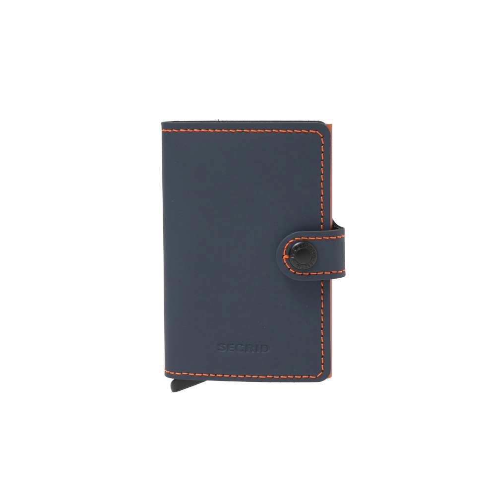 SECRID セクリッド MINIWALLET MATTE ミニウォレット NIGHT BLUE&ORANGE