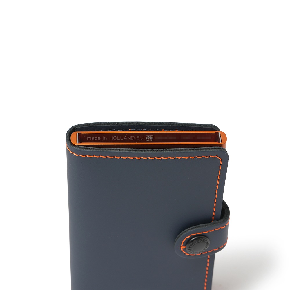 SECRID セクリッド MINIWALLET MATTE ミニウォレット NIGHT BLUE&ORANGE