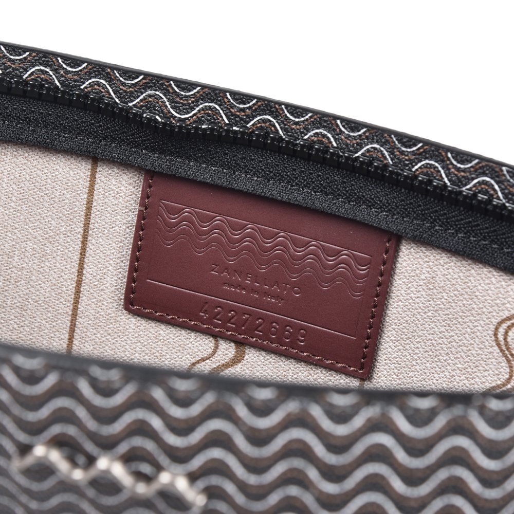 ZANELLATO ザネラート PORTA PC BLANDINE クラッチバッグ BLACK 【国内