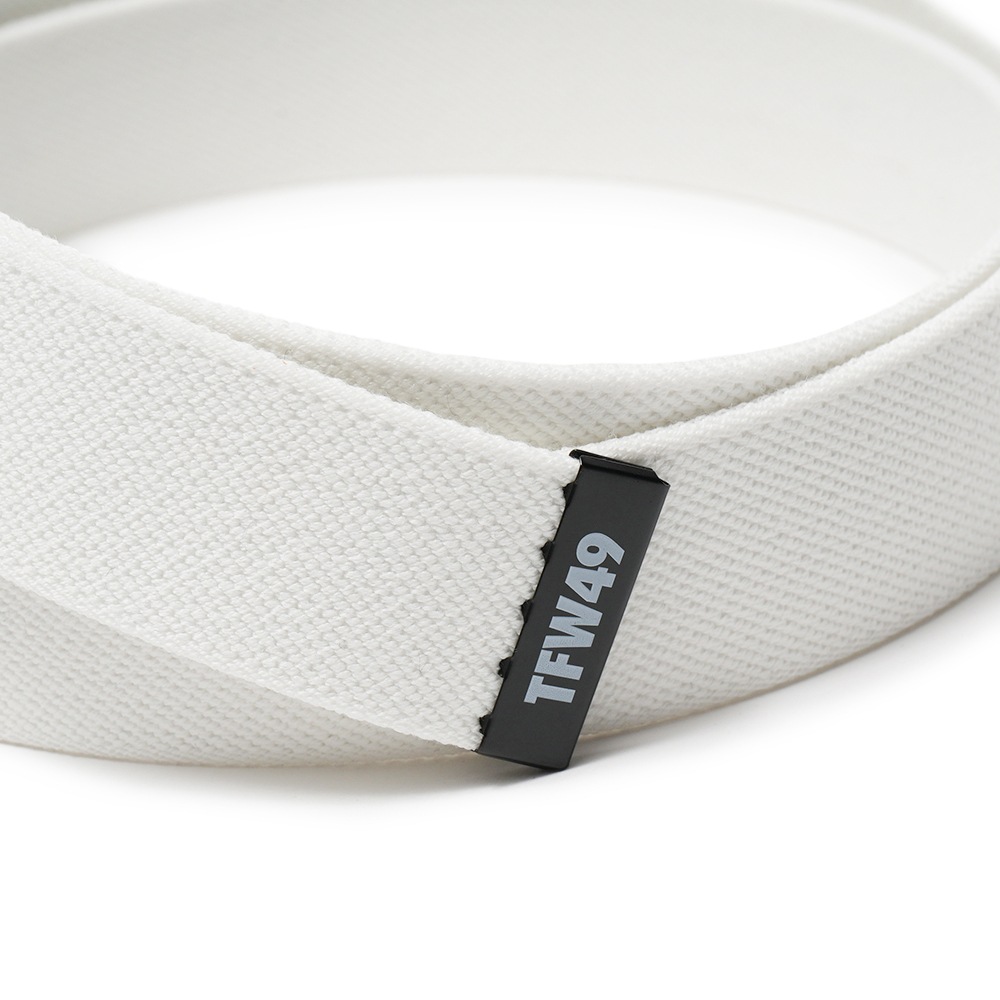 TFW49 ティーエフダブリュー49 RUBBER BELT ラバーベルト T132510001 WHITE