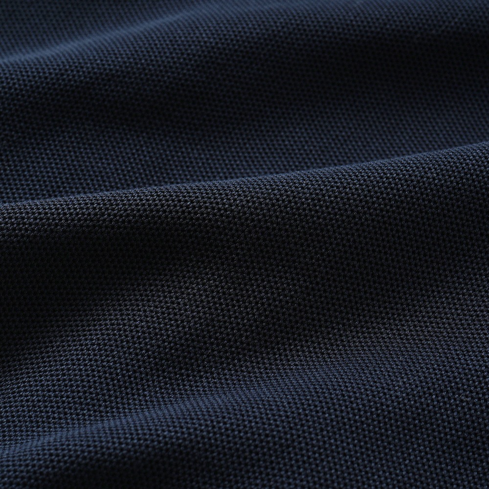 HERNO ヘルノ ポリエステル・コットンピケニット 中綿 ジップアップベスト MC000165U-72056 NAVY