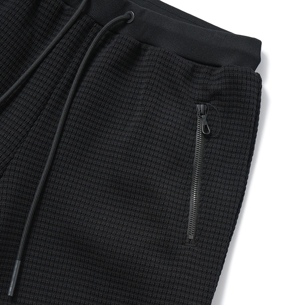 onegravity ワングラヴィティ ブロックワッフル ショートパンツ 61-234-07-030010 BLACK