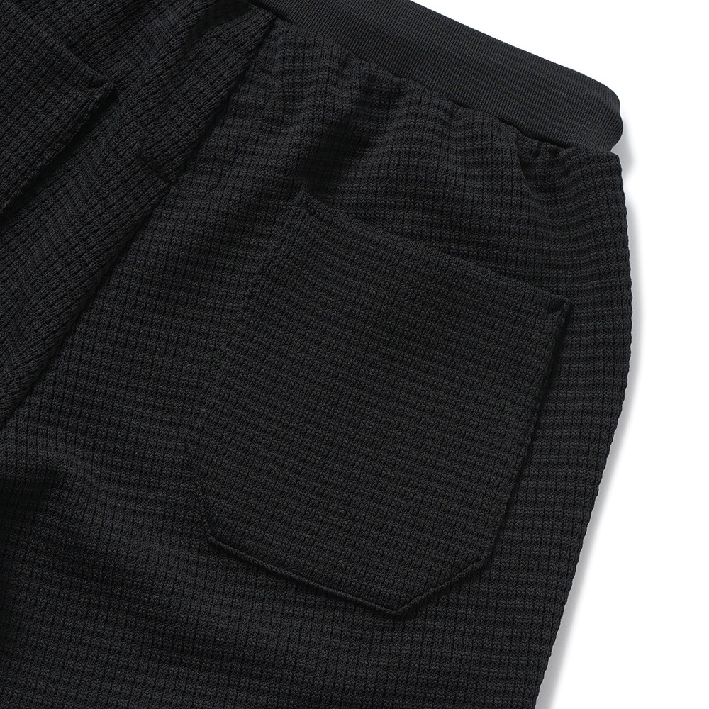 onegravity ワングラヴィティ ブロックワッフル ショートパンツ 61-234-07-030010 BLACK