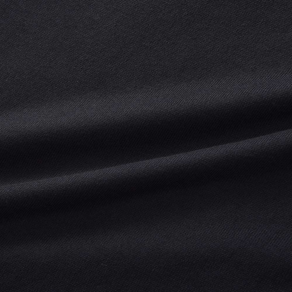 GRANSASSO グランサッソ ソフトコットン ニット クルーネック ショートスリーブ Tシャツ 58138/18120 BLACK