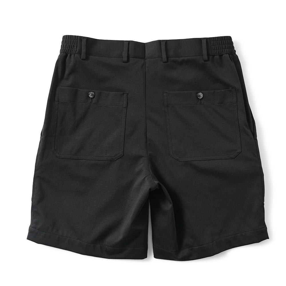 giab's ARCHIVIO ジャブスアルキヴィオ COSIMO A3573 コジモ ニューウォッシャブルジャージー ショートパンツ BLACK