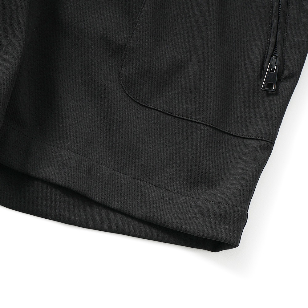 giab's ARCHIVIO ジャブスアルキヴィオ COSIMO A3573 コジモ ニューウォッシャブルジャージー ショートパンツ BLACK