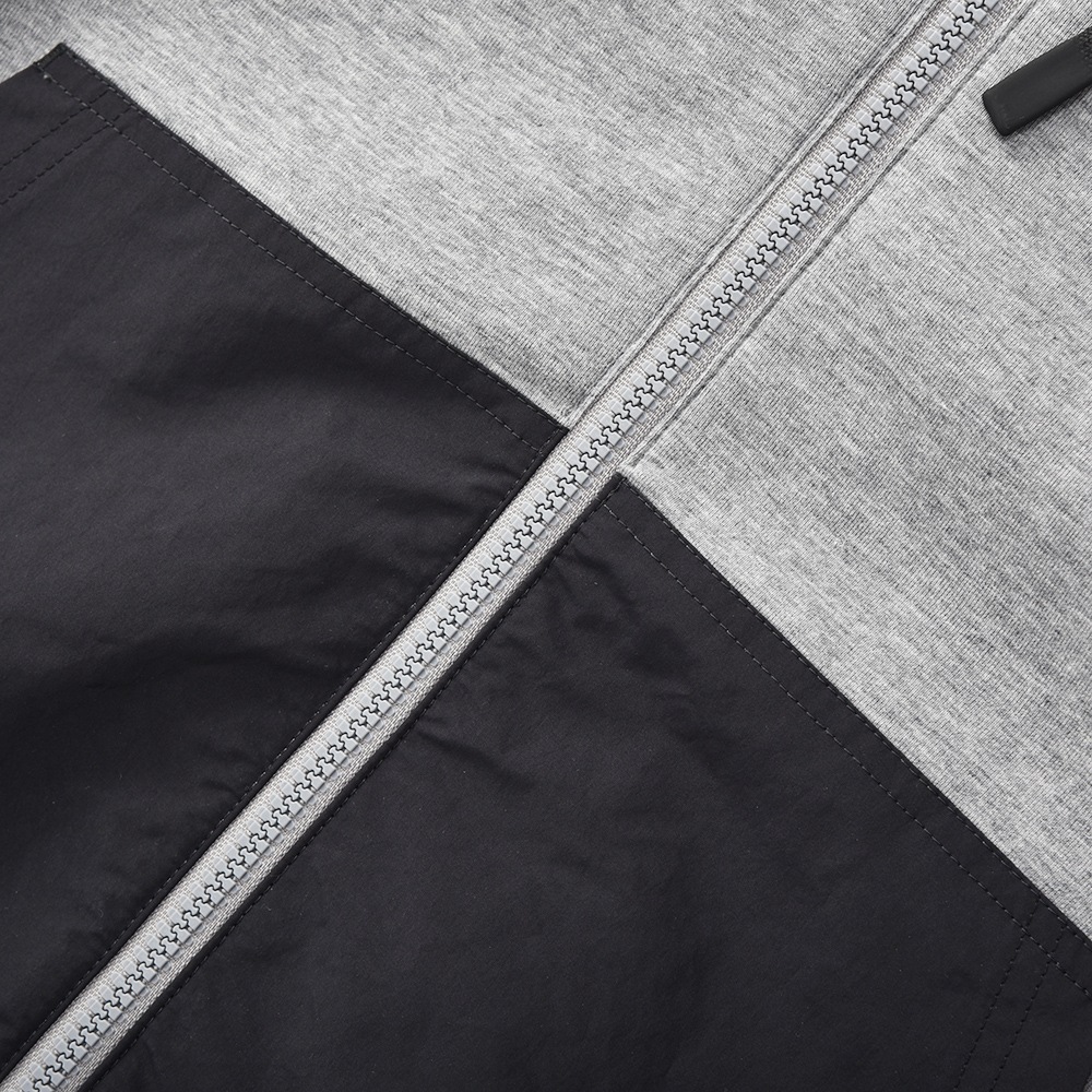 HERNO ヘルノ ストレッチ ジャージ ジップアップ フーデッドパーカ JC000027U/50052+19339 L.GRAY