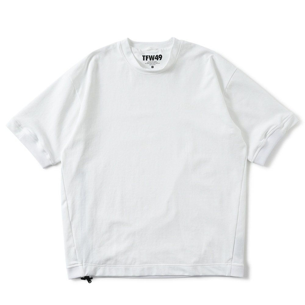TFW49 ティーエフダブリュー49 LIGHT WEIGHT SWEAT SHORT SLEEVE ライトウェイトスウェット ショートスリーブ T102510020 WHITE