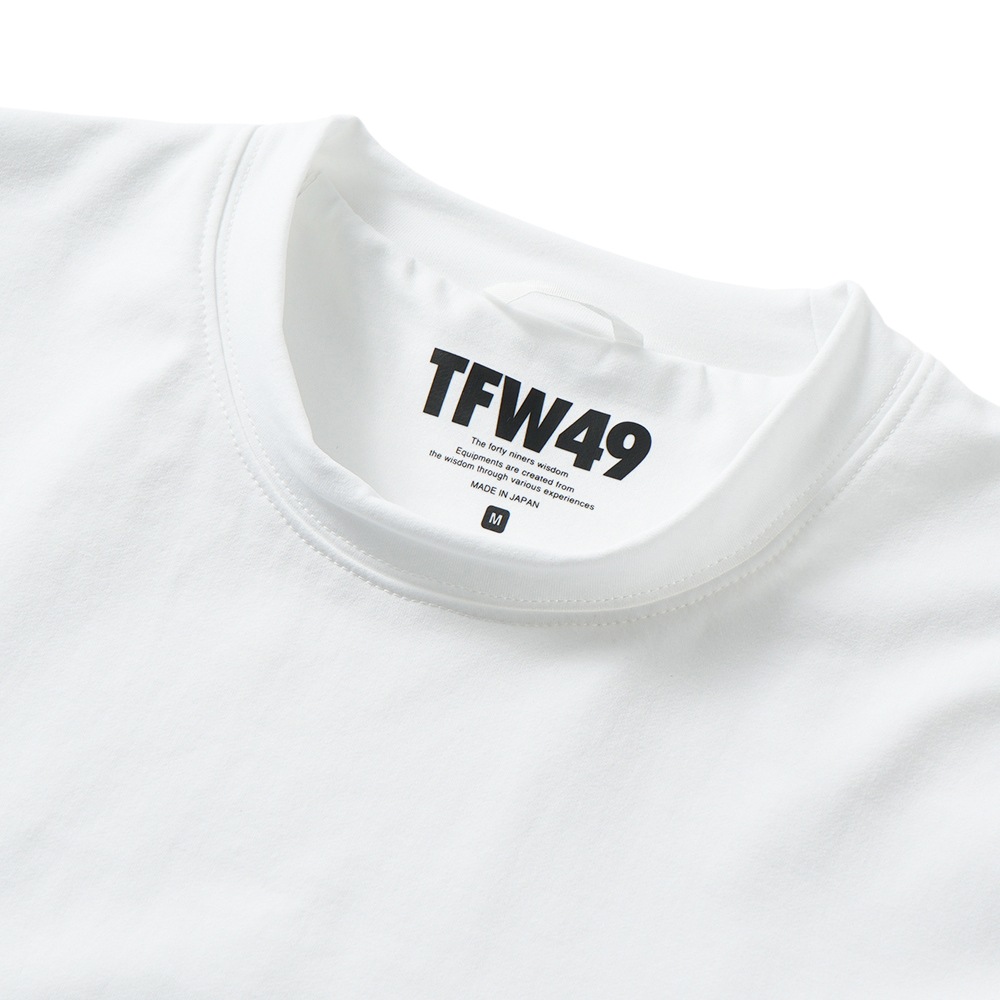 TFW49 ティーエフダブリュー49 LIGHT WEIGHT SWEAT SHORT SLEEVE ライトウェイトスウェット ショートスリーブ T102510020 WHITE