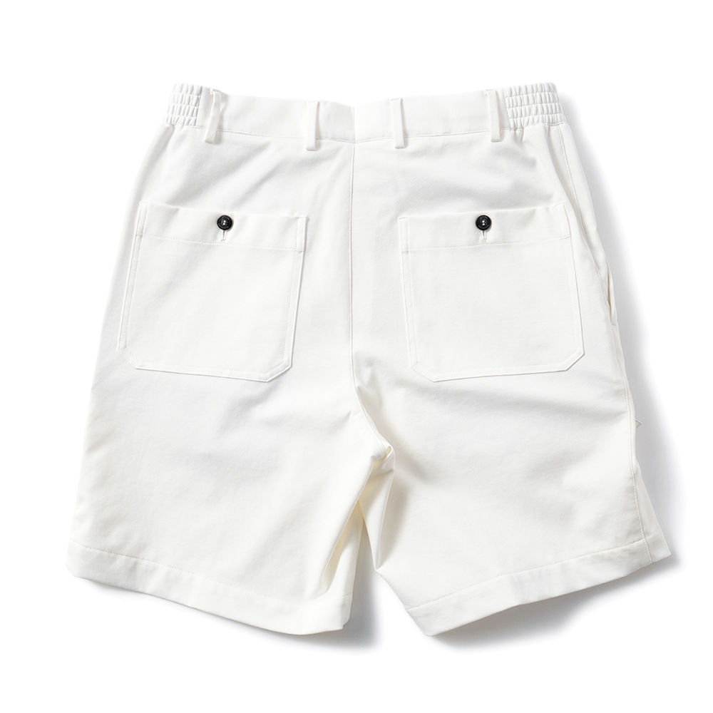 giab's ARCHIVIO ジャブスアルキヴィオ COSIMO A3573 コジモ ニューウォッシャブルジャージー ショートパンツ WHITE