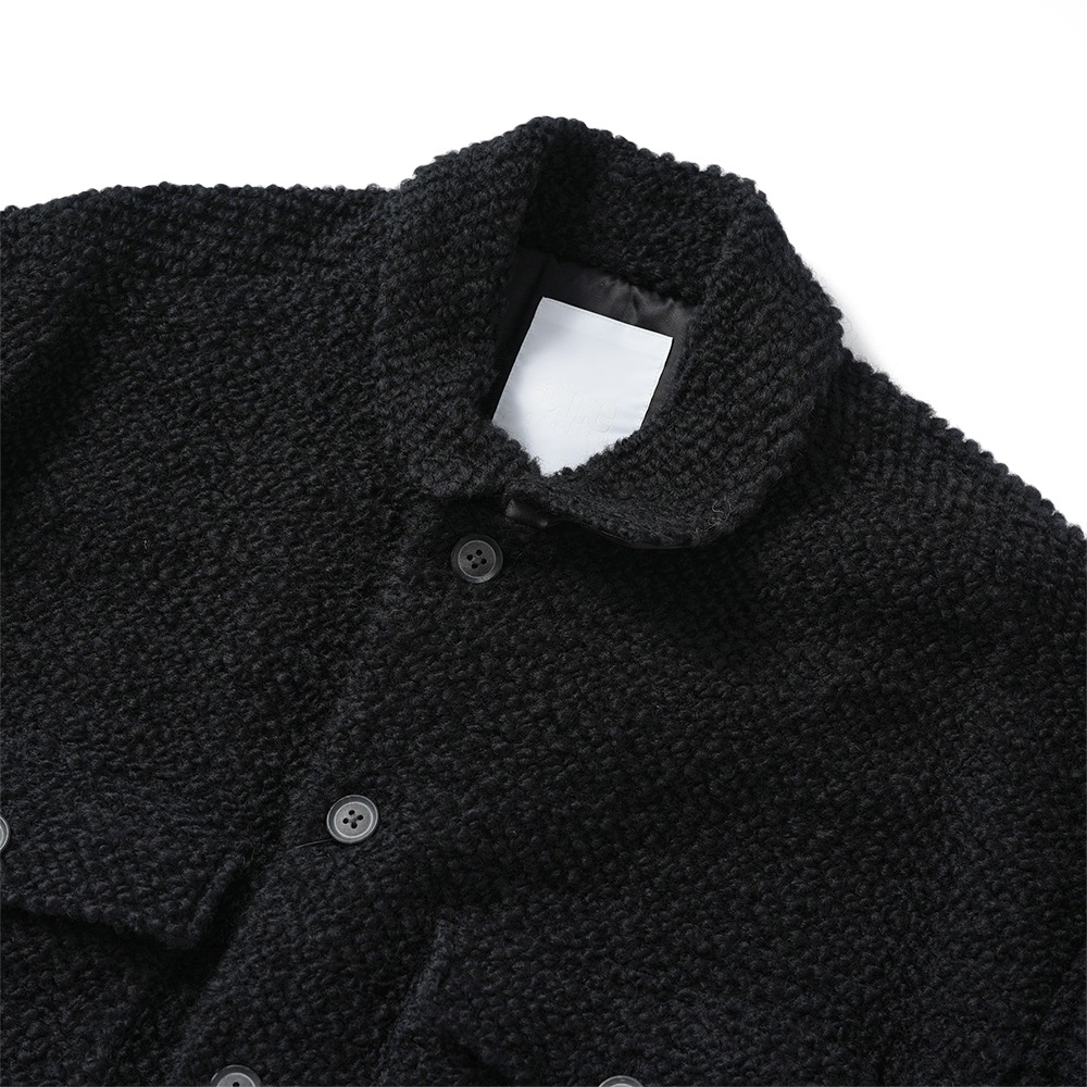 onegravity ワングラビティ ロービングツイード オーバーレイヤーシャツ 52-234-10-100011 BLACK