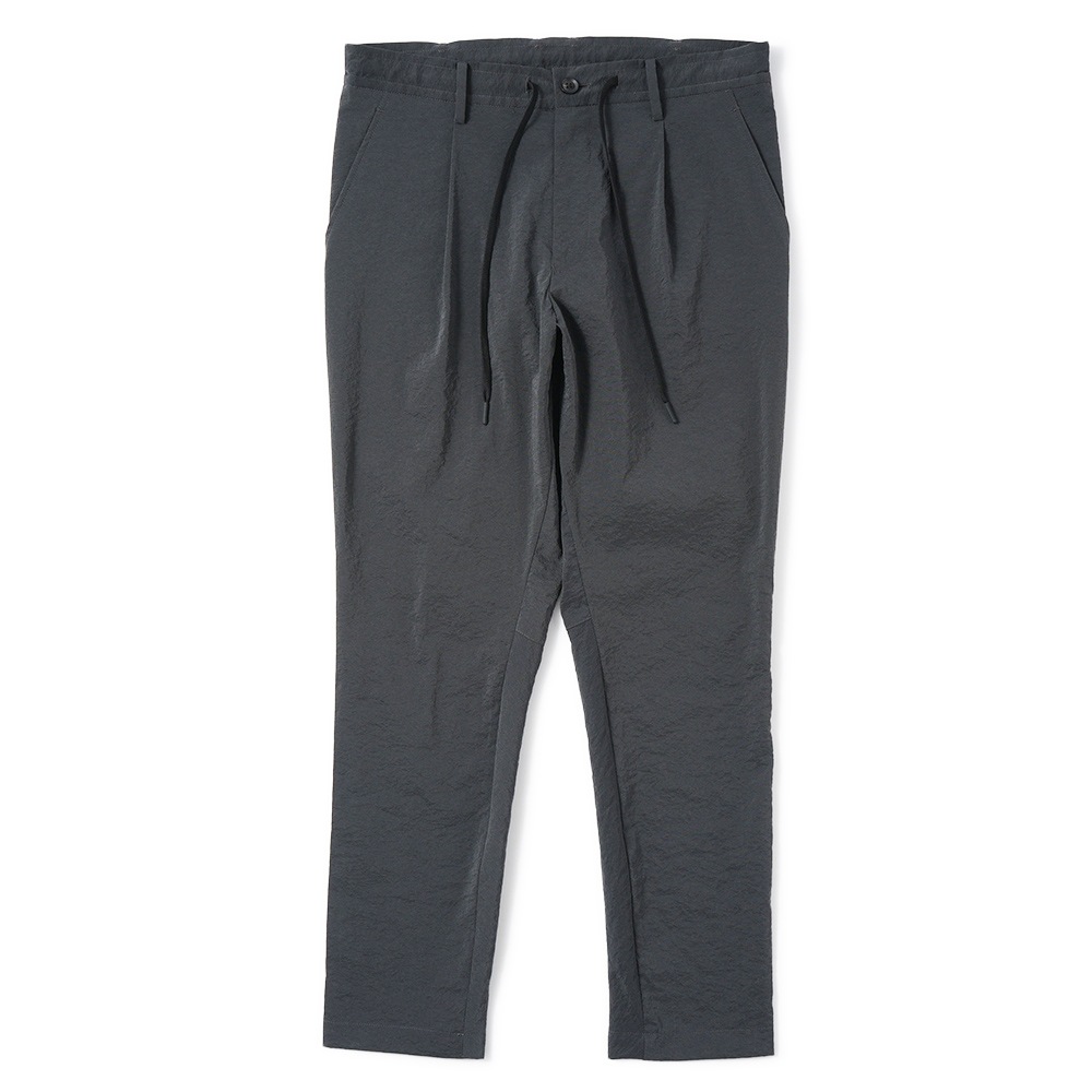 junhashimoto ジュンハシモト ULTRA LIGHT TUCK PANTS ウルトラライトタックパンツ 1072610056 CHARCOAL