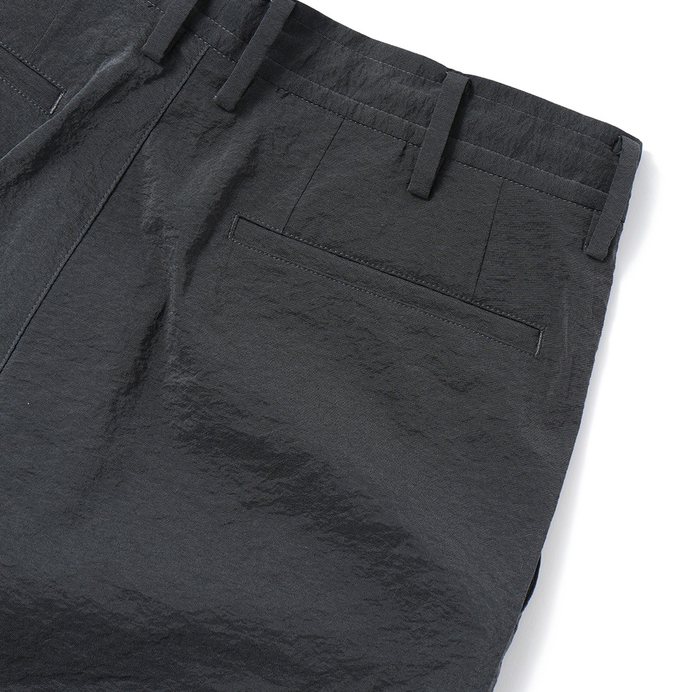 junhashimoto ジュンハシモト ULTRA LIGHT TUCK PANTS ウルトラライトタックパンツ 1072610056 CHARCOAL