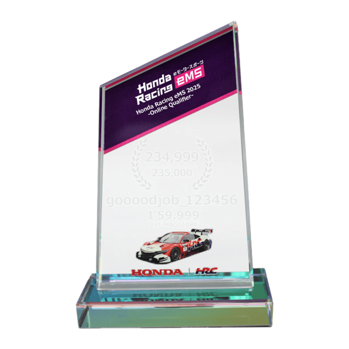 非売品 Honda 2011 MotoGP 記念クリスタル 201 2011 アクセサリー