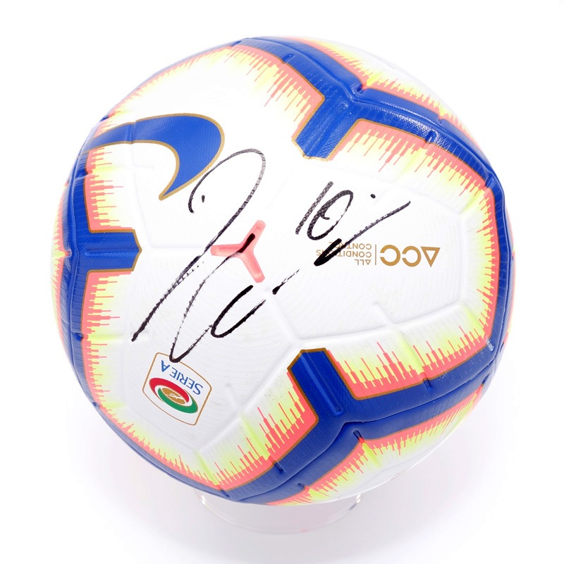 実使用】ユヴェントス選手サイン入り セリエA公式試合球