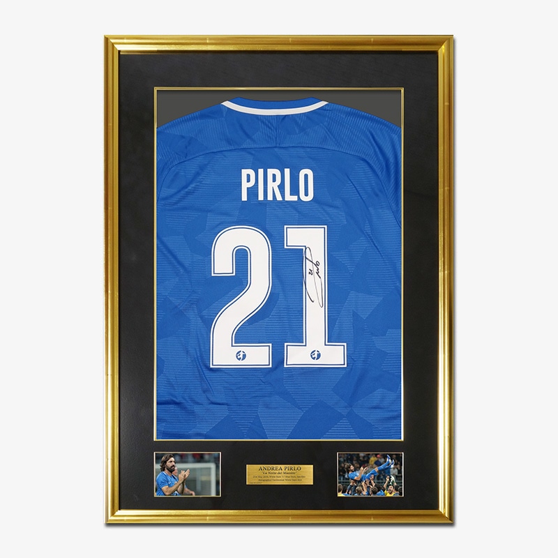 アンドレア　ピルロ　イタリア代表　証明書付き　直筆サイン入りフォト　レア! アンドレア ピルロ イタリア代表 証明書付き 直筆サイン入り