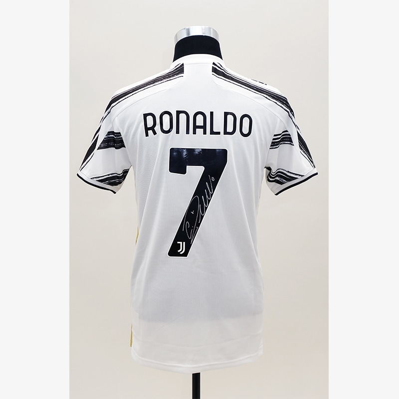 ロナウド 直筆サイン入りユヴェントスユニフォーム ロナウド直筆サイン入りユベントス20/21ホームユニフォーム
