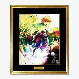 世界限定12枚] パオロ・マルディーニ直筆サイン入りグラフィックアート