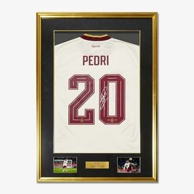 額装済みサイン入りサッカーユニフォームを販売 - THE DUGOUT