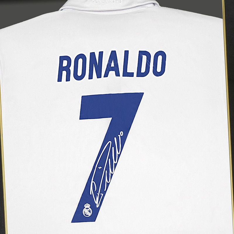 ロナウド サイン入り ユニフォーム】マンチェスター·ユナイテッド