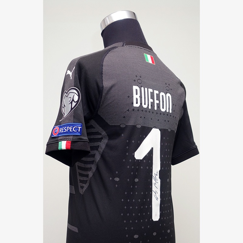 イタリア代表 ブッフォン 選手支給品 ユニフォーム 限定 激レア イタリア代表 ブッフォン 選手支給品 ユニフォーム 限定 激レア