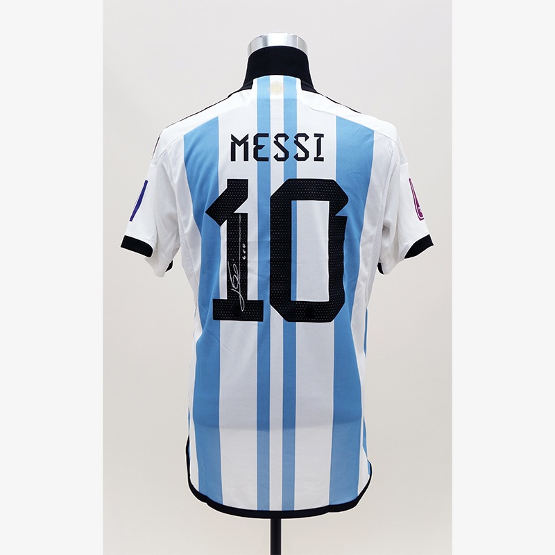 直筆サイン入りユニフォーム ハビエル・ザネッティ アルゼンチン代表